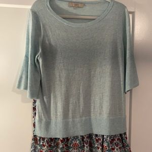 Loft sweater blouse